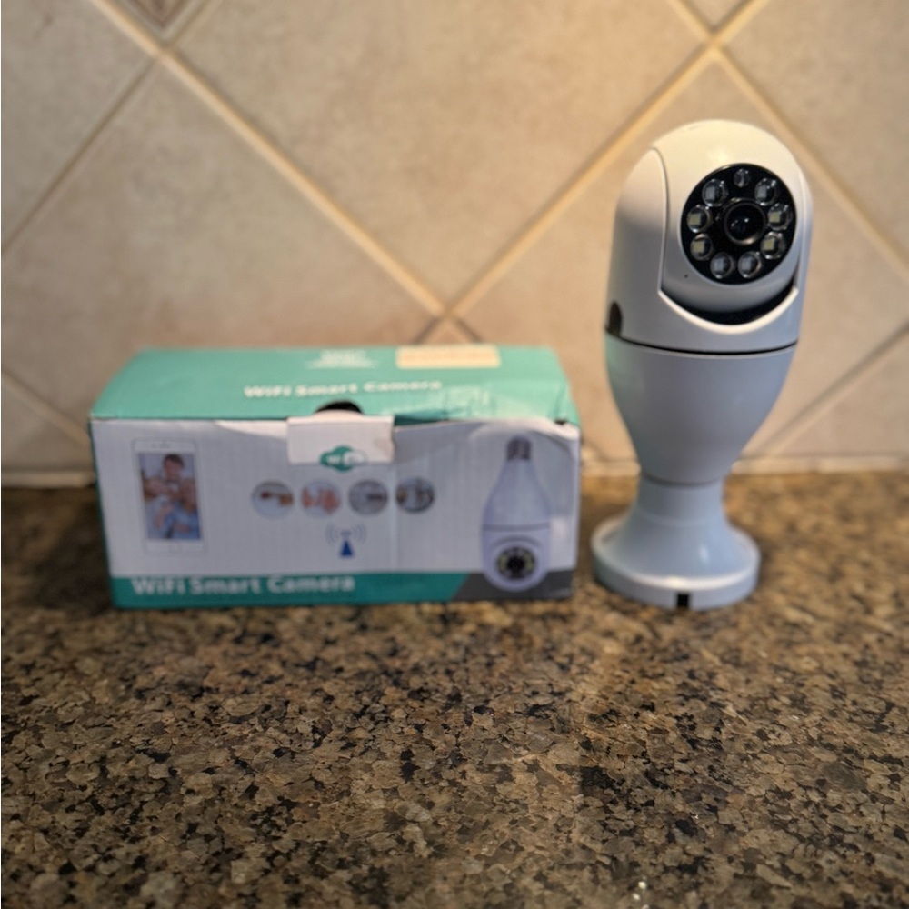 White WiFi Smart Camera